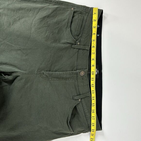 Lularoe Jeans Womens 36 Green Twill Skinny Stretch High Rise Comfort Office - Picture 8 of 13